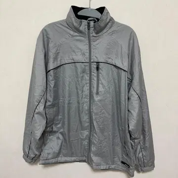 authentic gear 그레이 나일론 자켓