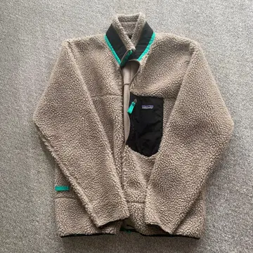 patagonia 레트로X 플리스 M 베이지 블랙