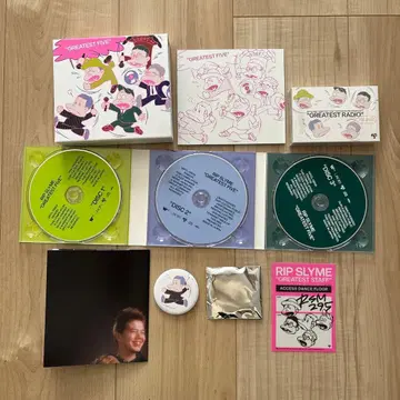 RIP SLYME 'GREATEST FIVE' 박스 세트 최초 한정