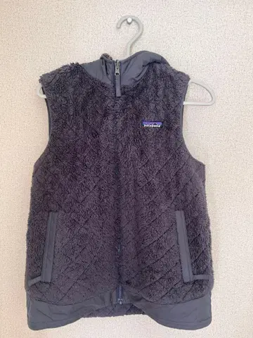 Patagonia 플리스 리버서블 베스트 S 네이비