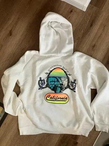 Huntington Beach California 후드티 L 사이즈