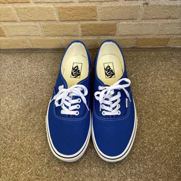 거의 미사용 VANS 오센틱 스니커즈 27.5cm
