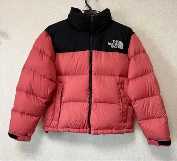 THE NORTH FACE 다운 자켓 핑크/블랙
