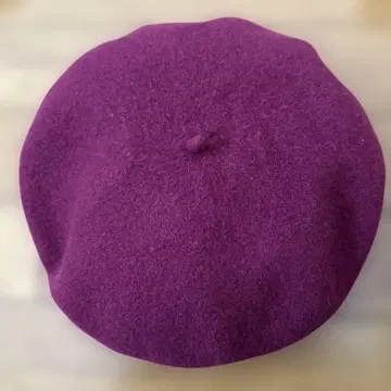 울 100% 버건디 베레모 비쥬 포함