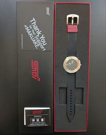 스바루 STI 손목시계 오리지널 워치 SUBARU