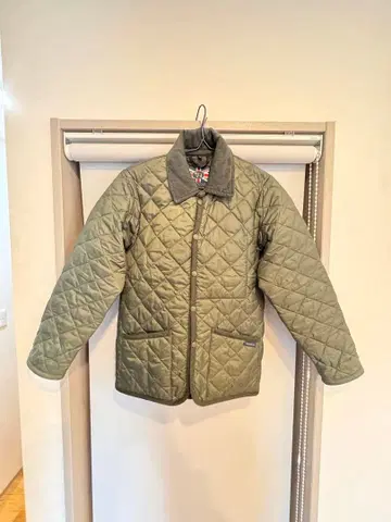 라벤햄 올리브 그린 퀼팅 자켓 사이즈 38
