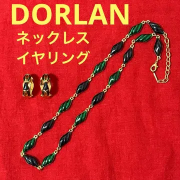 DORLAN 돌란 목걸이와 귀찌 세트