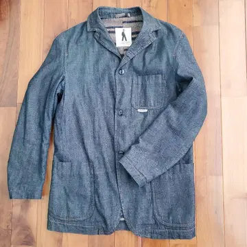 KEMPEL 켄펠 고베 LANTIKI 콜라보 데님 워크 자켓