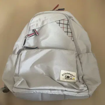 St. Christopher 실버 그레이 백팩