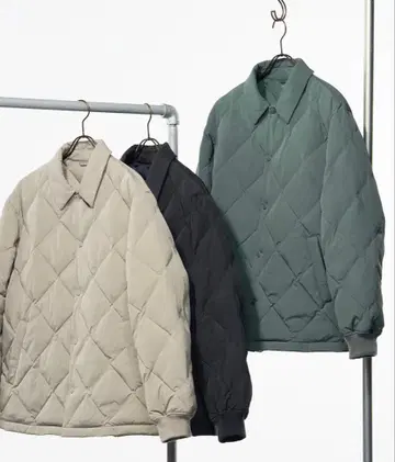 유니클로 퍼프 테크 퀼팅 자켓