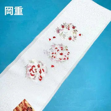 자수 장식용 깃 교토 오카쥬 꽃의 원 새상품 No.1026