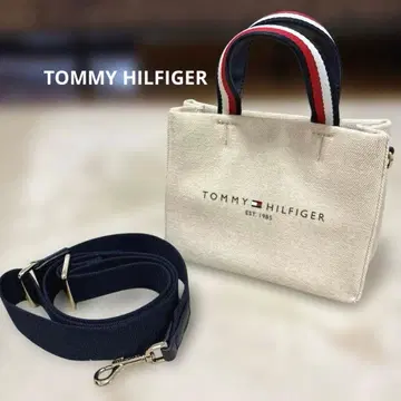 TOMMY HILFIGER 숄더백 핸드백 2way 아이보리