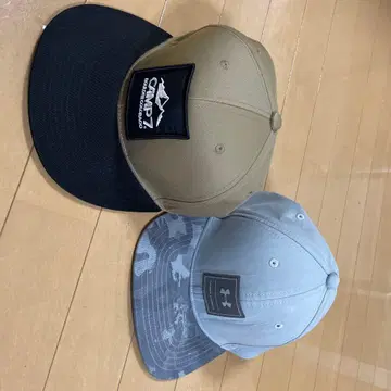 CAMP7 베이지 블랙 언더아머 그레이 캡