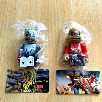 BE@RBRICK 베어브릭 시리즈 51 iron maiden 앞뒤 세트