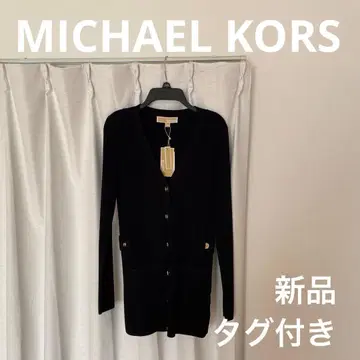 택 포함 새상품 MICHAEL KORS 롱 가디건