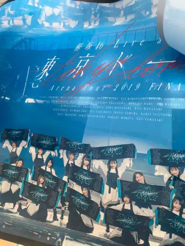 케야키자카46 도쿄돔 라이브 2019 FINAL 포스터