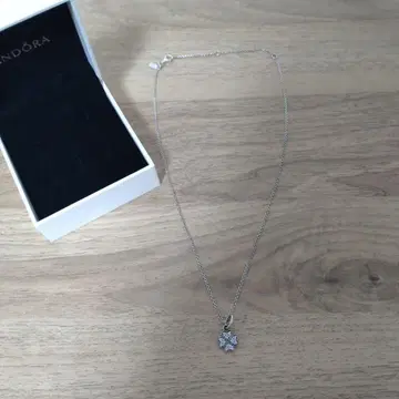 판도라 클로버 모티브 목걸이