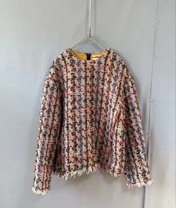 바카 투모로우랜드 트위드 풀오버 상의 36