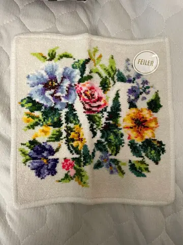 FEILER 꽃무늬 손수건