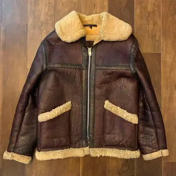 70s uk vintage 어빈 자켓 구제 무스탕