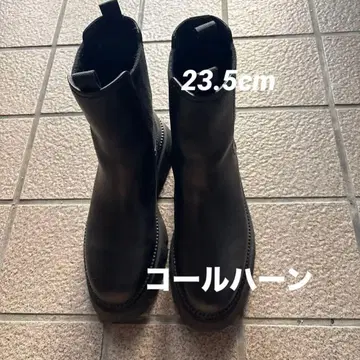 [ 새상품급 ] 블랙 사이드 고어 부츠