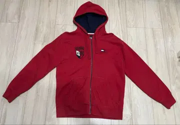 TOMMY HILFIGER 풀 집업 후드티 L 사이즈 남성용