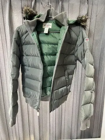 Polo Jeans Co. 카키 다운 자켓 S