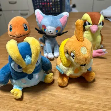 포켓몬 봉제 인형 5종 세트