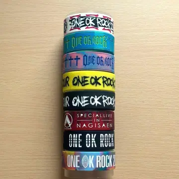 [묶음 판매] ONE OK ROCK 러버 밴드 8점