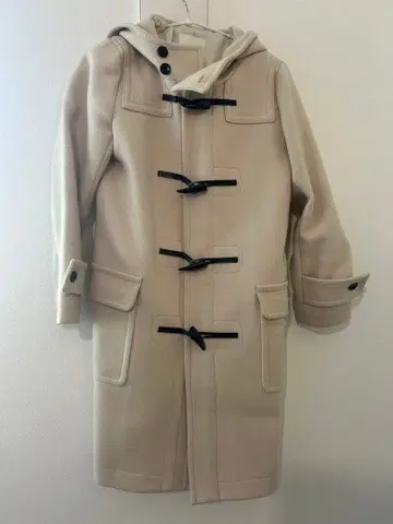 BABYLONE 더플 코트 화이트