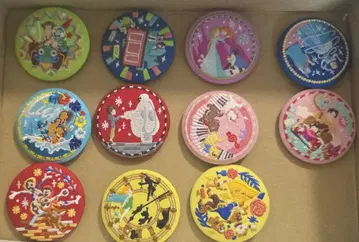 디즈니 자수 캔뱃지 세트