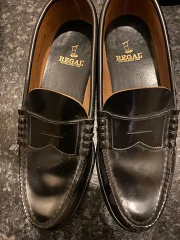 REGAL 로퍼 블랙 27