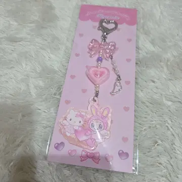 헬로키티 메조 피아노 아크릴 키링 [ 새상품, 미사용 ]