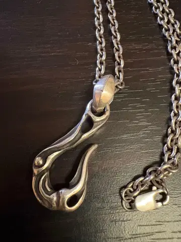 펜던트 탑 60cm 체인 세트 Silver925 크롬 카무호트 계열