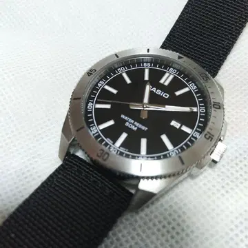 [새상품급] CASIO 손목시계 아날로그 블랙