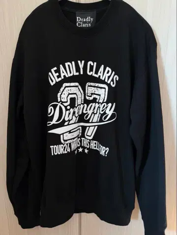 DIR EN GREY 디르 앙 그레이 TOUR24 맨투맨 굿즈 XL