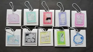 밀모데퐁! 원작 만화컷 사용 디자인 아크릴 키링 10종 컴플리트