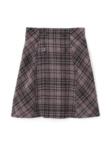 믹스 트위드 체크 미니 스커트 JILL by JILL STUART
