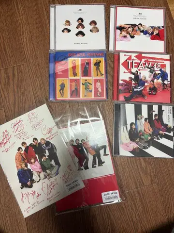 TEAM 48 BYE BYE, MATANE CD 6장 세트