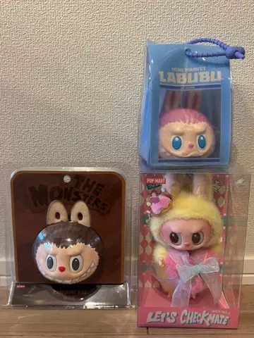 러브럽 체크메이트 이어폰 케이스 스퀴즈 밀크 세트