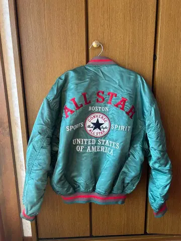 레어 CONVERSE ma-1 바시티 자켓