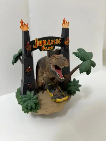 쥬라기 공원 피규어 T-Rex 디오라마 유니버셜 USJ