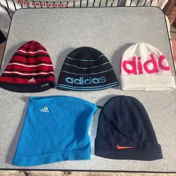 아디다스 나이키 니트 모자 5세트