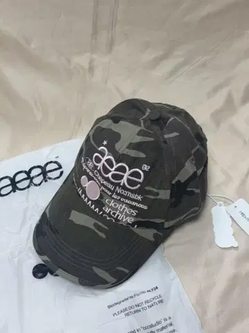 aeae 카모 패턴 캡
