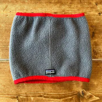 98년제 patagonia 넥 게이터 그레이 레드