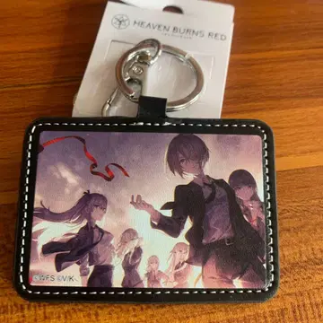 헤븐 번즈 레드 헤브번 아베일 가죽 키링