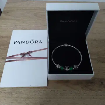 PANDORA 오픈 뱅글 팔찌 925 스털링 실버