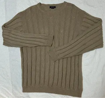 NAUTICA 노티카 니트 스웨터 브라운 빅 사이즈 XL