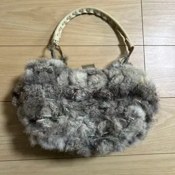 카슈카슈 퍼 백 원 숄더 그레이