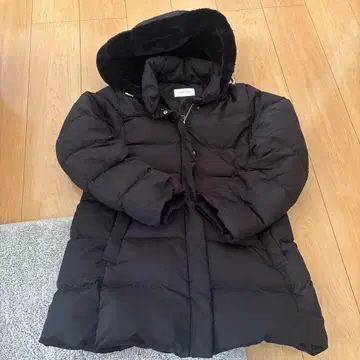 글로벌 워크 우츠쿠 실루엣 발수 다운 코트